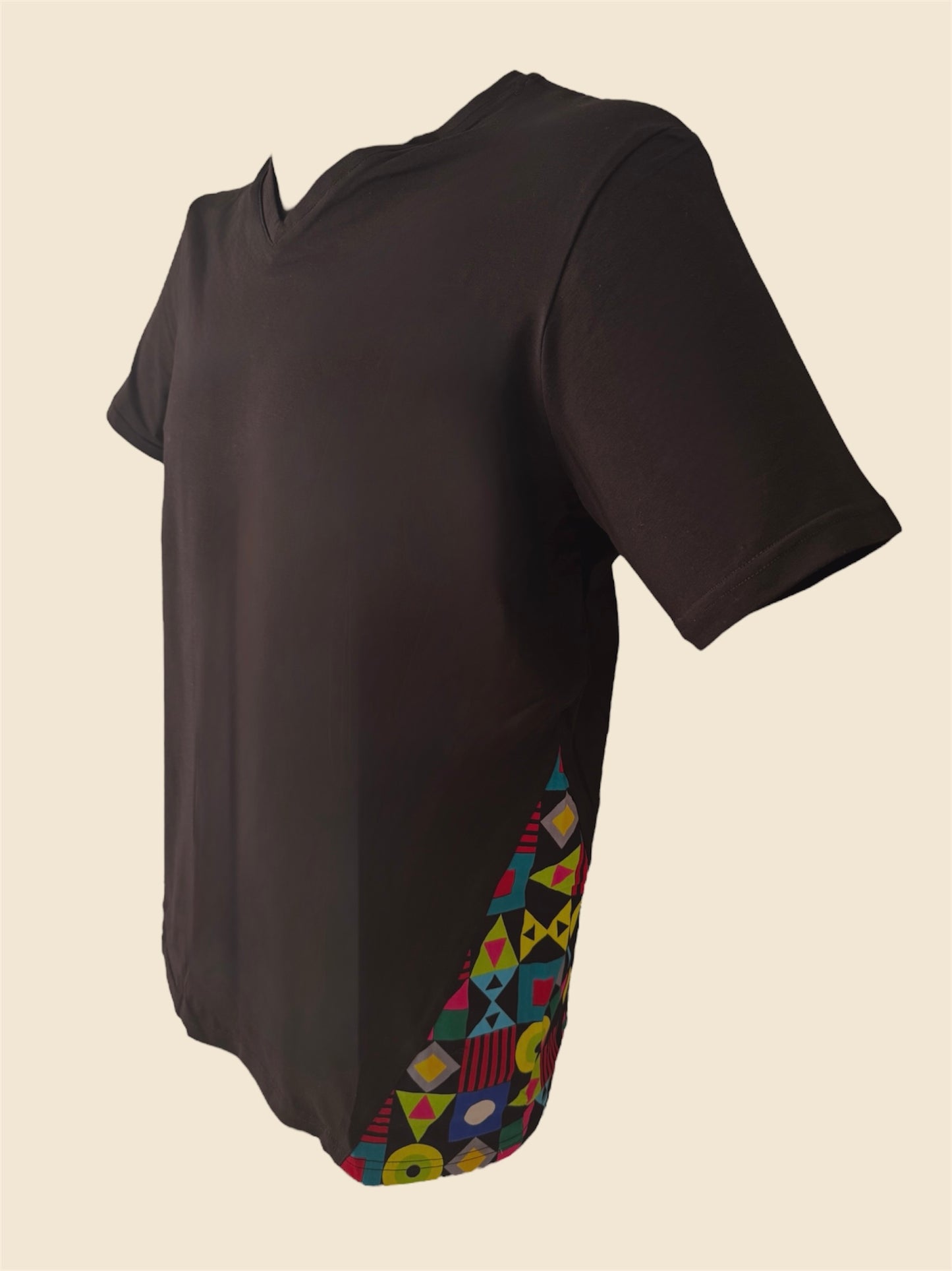 T-Shirt Regular Fit Black/Wax