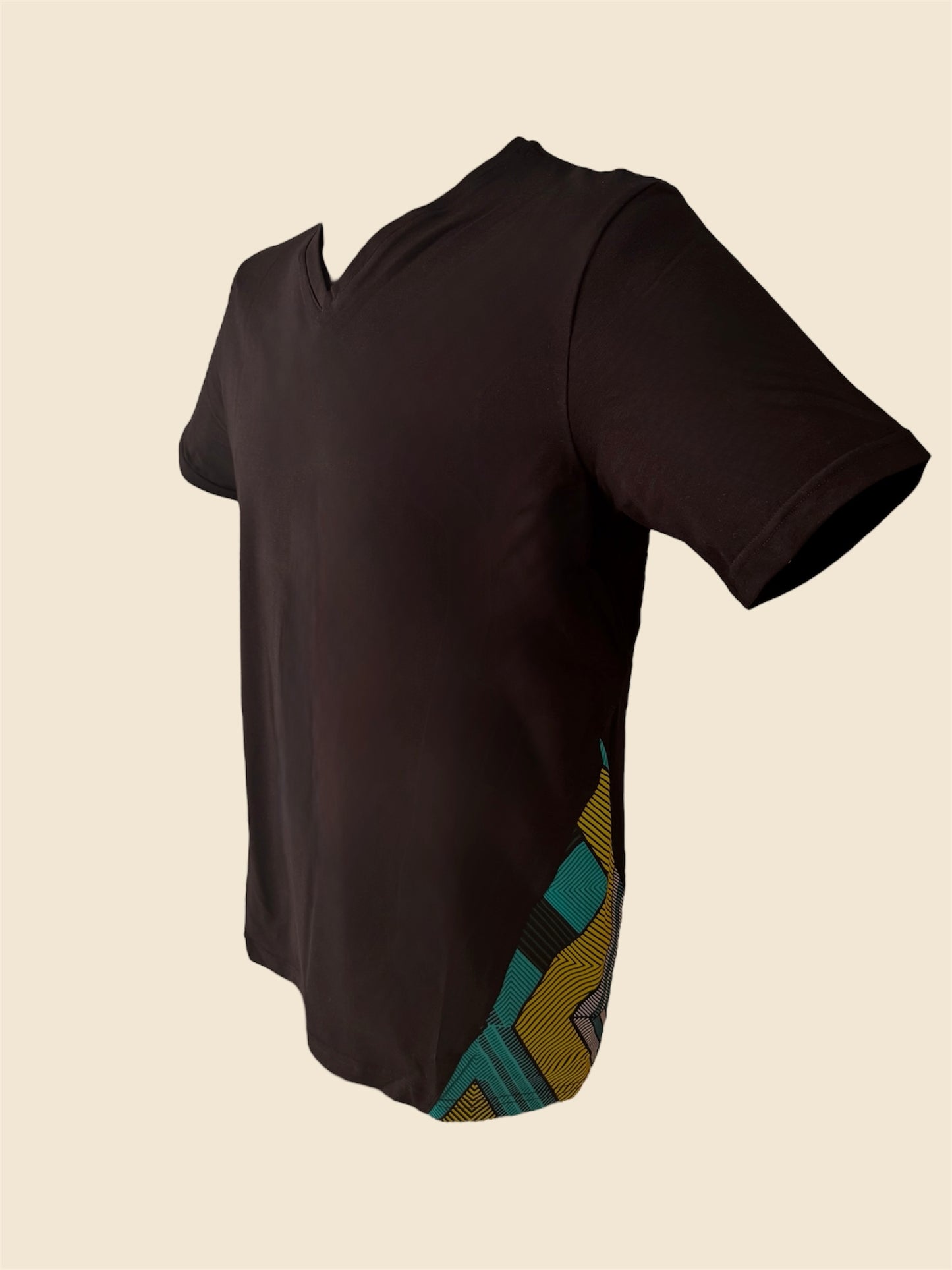 T-shirt Regular Fit Black/Wax