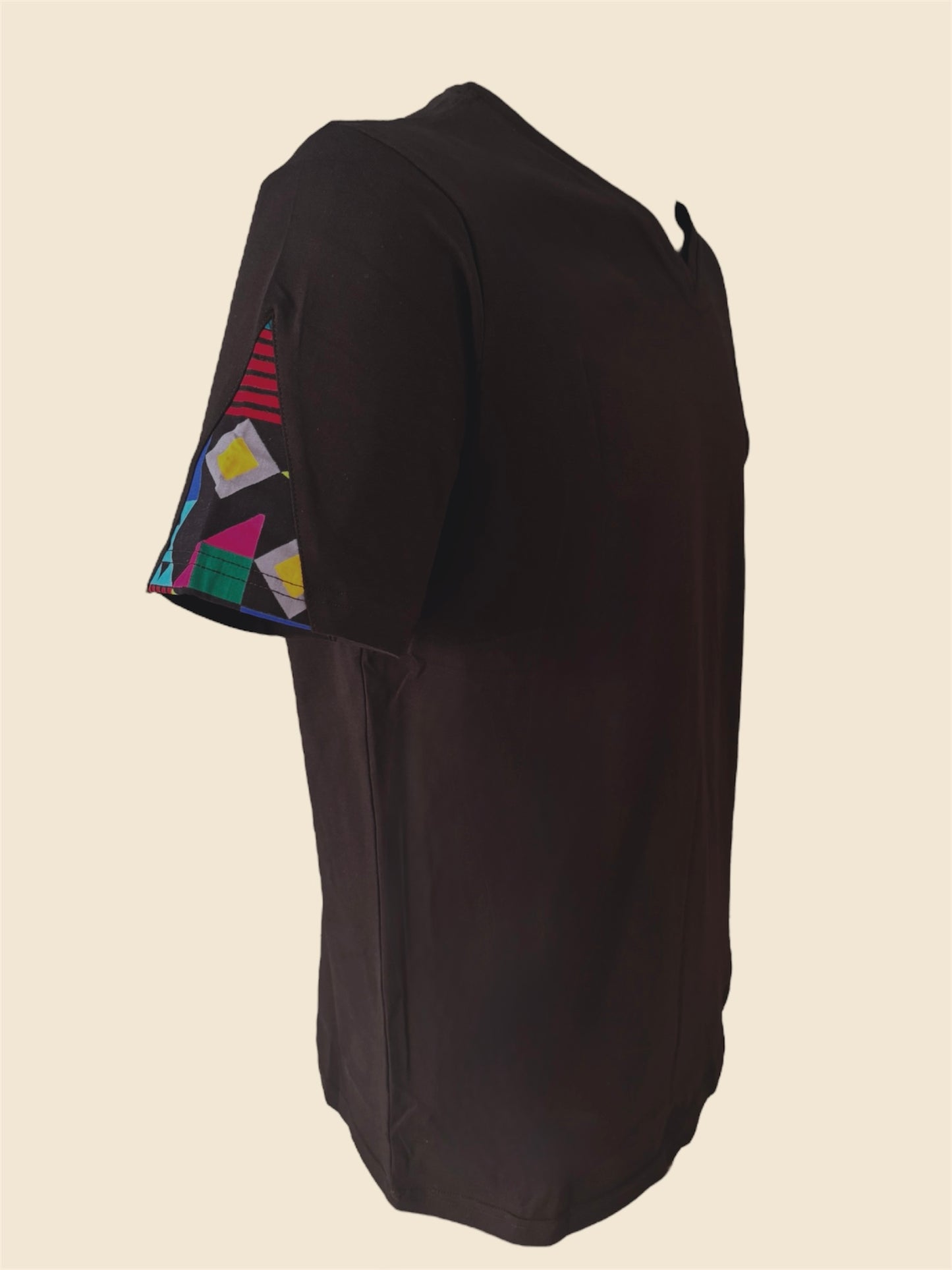 T-Shirt Regular Fit Black/Wax