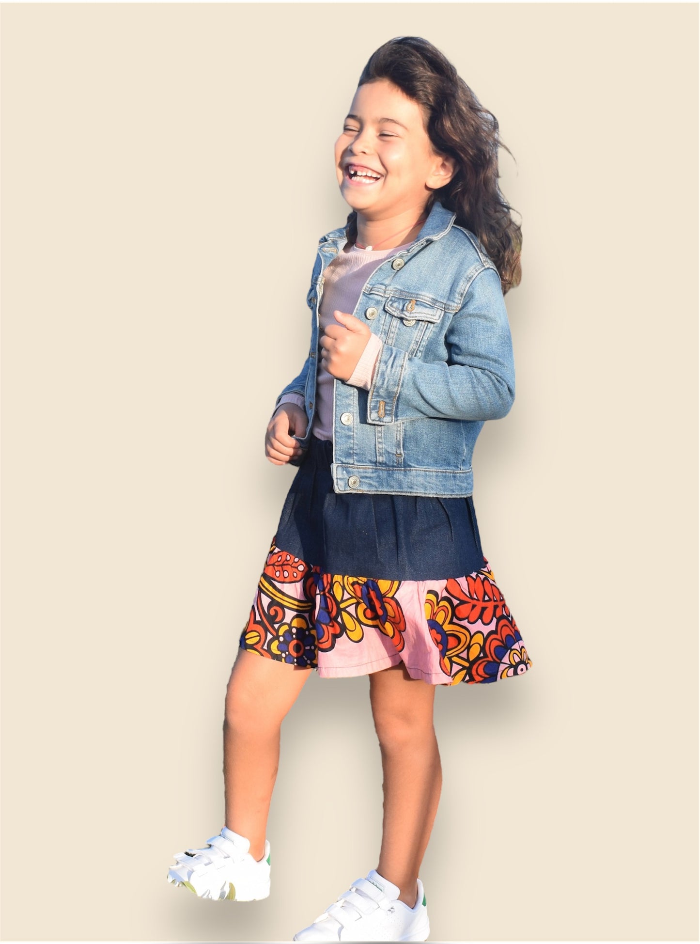Jupe Denim/Wax